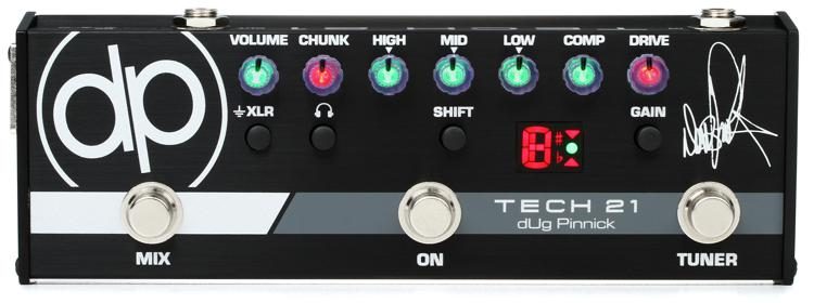 Tech 21 dUg Pinnick Signature Bass Distortion Pedal Reviews