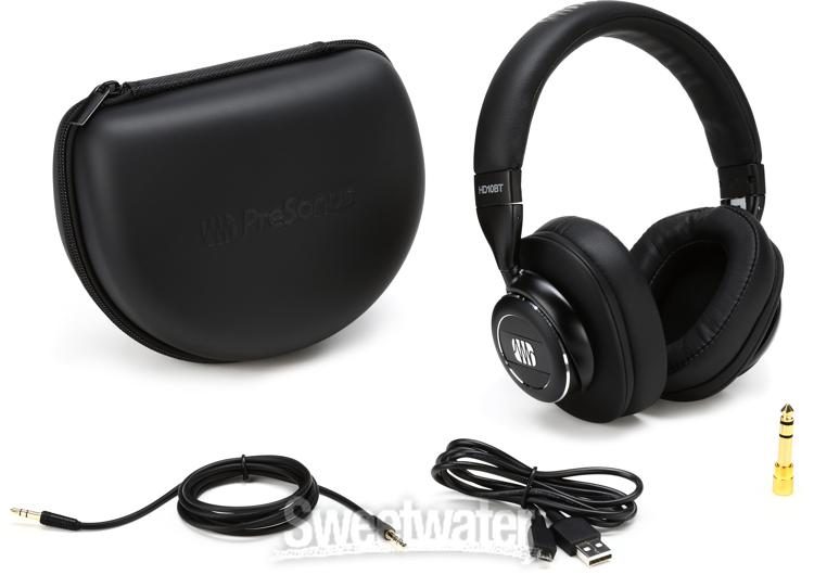 PreSonus Eris HD10BT Circumaural Bluetooth Headphone with Active Noise  Canceling