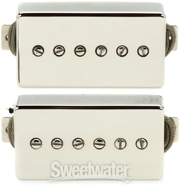 Seymour Duncan Phat Cat P-90 Soapbar Single Coil 2-piece Pickup Set -  Nickel Covers