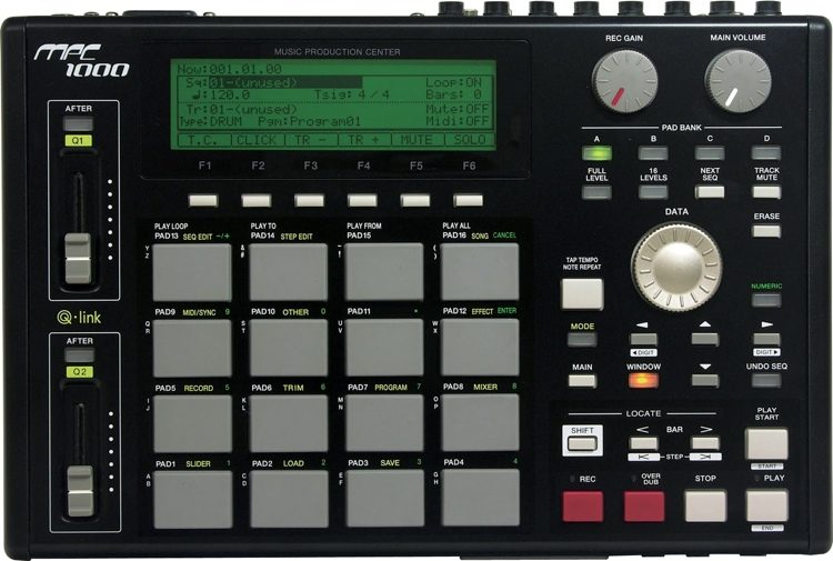 AKAI professional 美品！メンテ済！AKAI MPC1000BK-N！JJOS！全スイッチ交換！