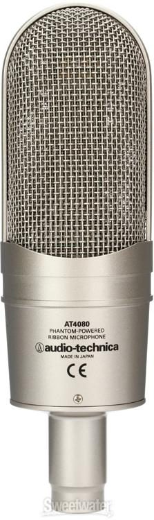 Informeer klap Afdrukken Audio-Technica AT4080 Active Ribbon Microphone | Sweetwater