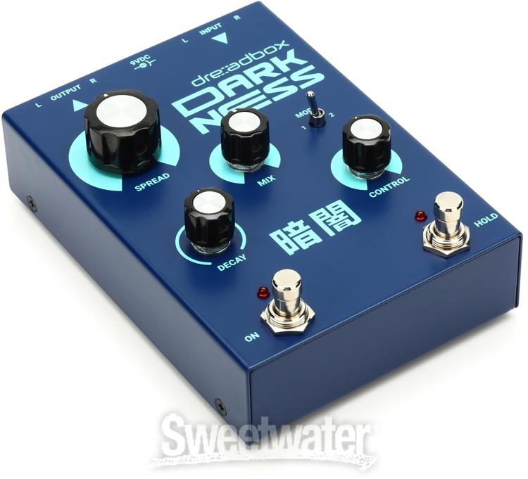 Dreadbox Darkness Stereo Reverb Effect Pedal | Sweetwater