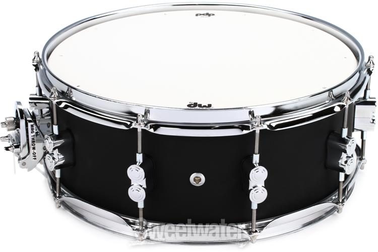 PDP Concept Maple Snare Drum - 5.5 x 14 inch - Satin Black