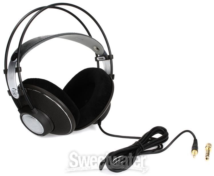 AKG K612 PRO Over-Ear Reference Studio Headphones Bundle with