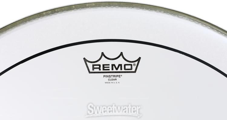 Remo Pinstripe Clear Bass Drumhead - 20 inch | Sweetwater