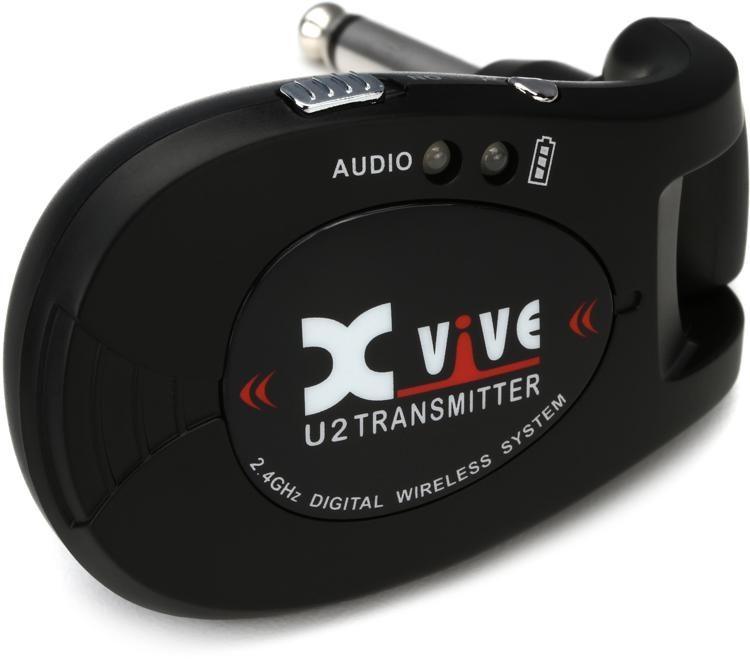 Xvive U2T Wireless Guitar Transmitter for U2 System - Black