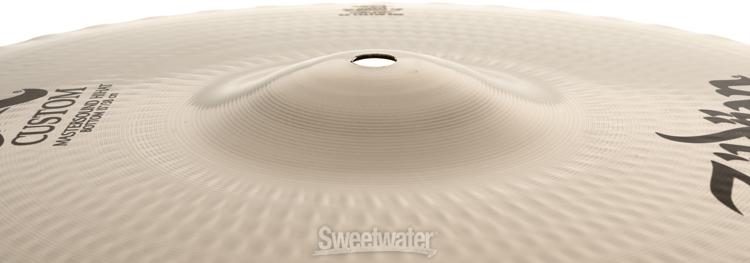 Zildjian 15 inch A Custom Mastersound Hi-hat Cymbals | Sweetwater