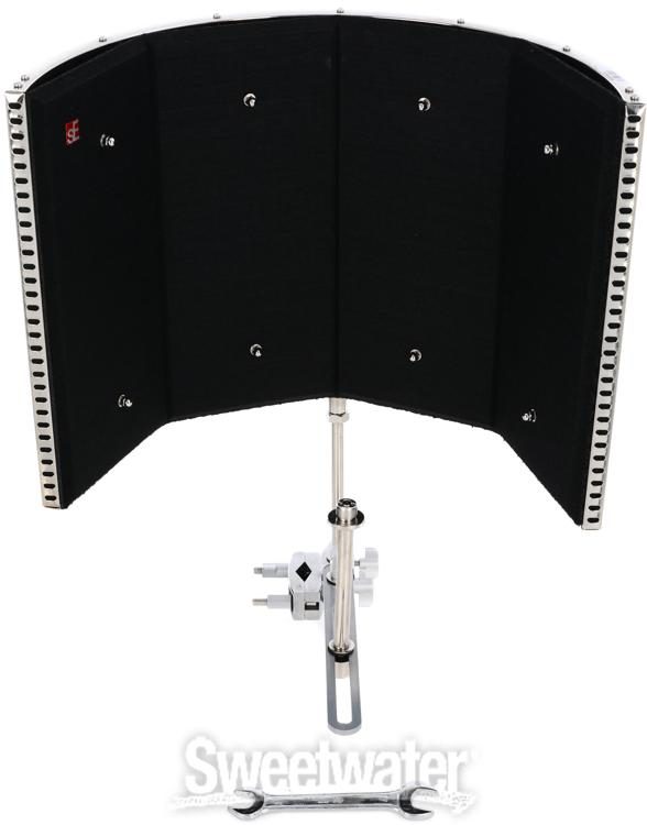 sE Electronics Reflexion Filter PRO Portable Vocal Booth Black  Sweetwater