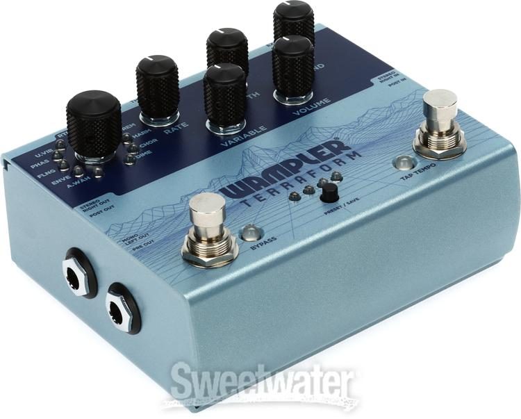 Wampler Terraform Modulation Multi Effect Pedal Reviews   Sweetwater