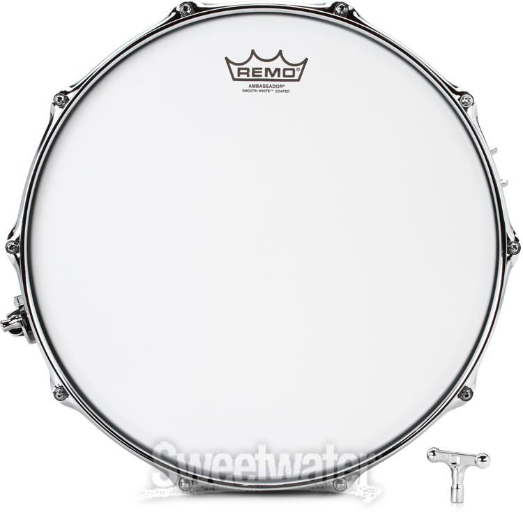 Pearl Sensitone Heritage Steel caisse claire 14 x 5 pouces