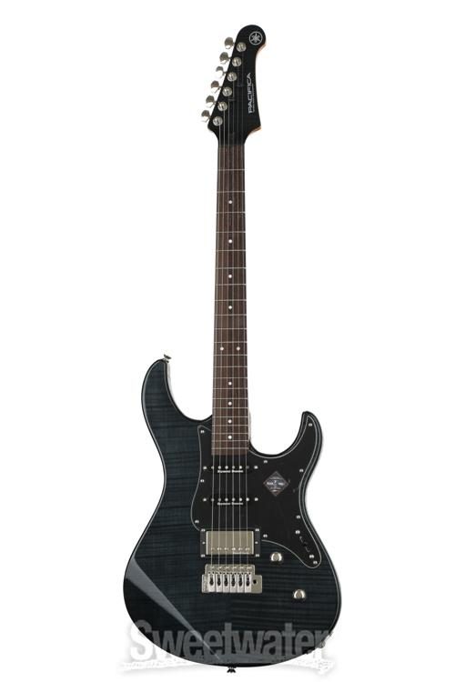 Yamaha Pacifica PAC612VIIFM Electric Guitar - Translucent Black