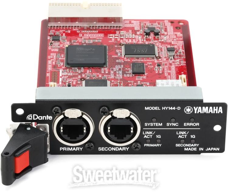 Yamaha HY144-D Dante Digital I/O Card | Sweetwater