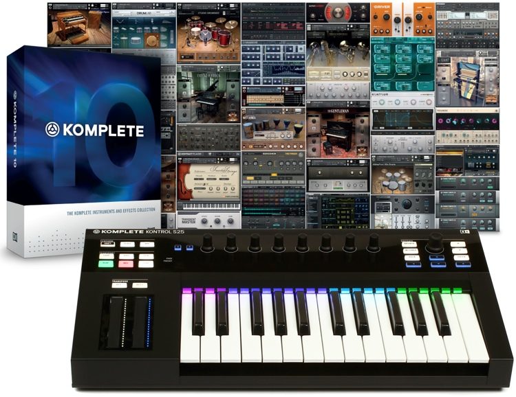 Native Instruments Komplete Kontrol S25 with Komplete 10 | Sweetwater