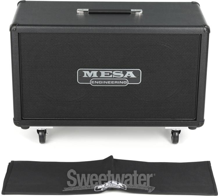 Mesa/Boogie Rectifier Horizontal 2 x 12-inch 120-watt Horizontal Extension  Cabinet - Black