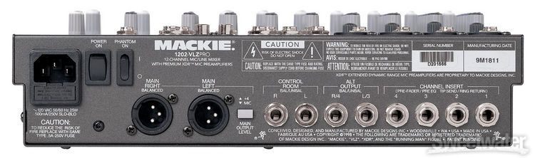 EB_#611 Réparation - Console de Mixage Audio Mackie 1202-VLX PRO