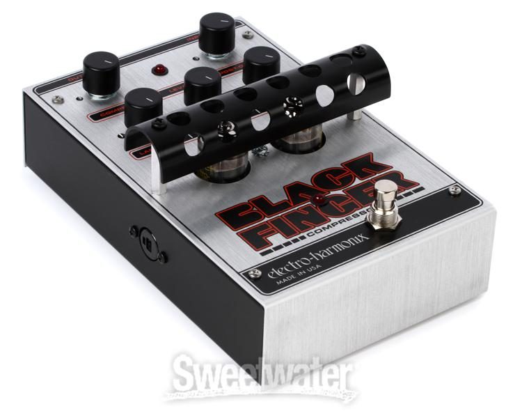Electro-Harmonix Black Finger Tube Compressor Pedal | Sweetwater