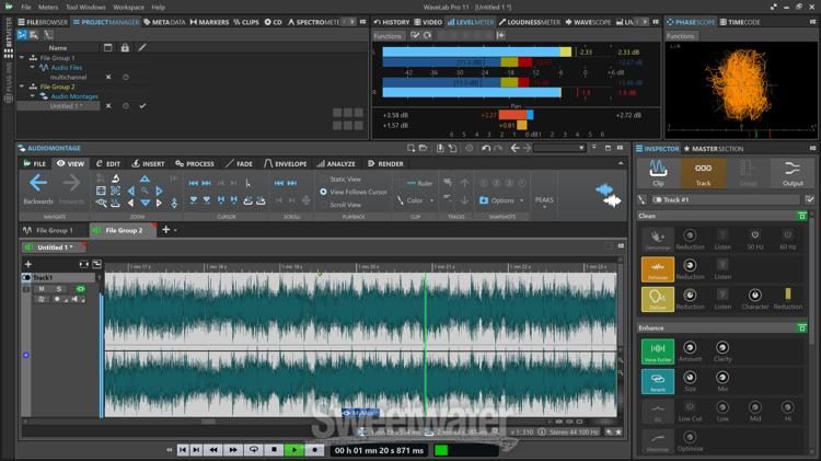 Steinberg WaveLab Elements 11.2 Mastering Software Suite