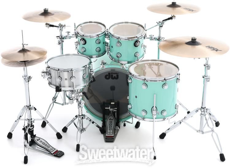 Collector's Series Lacquer 4-piece Shell Pack - Seafoam - Sweetwater
