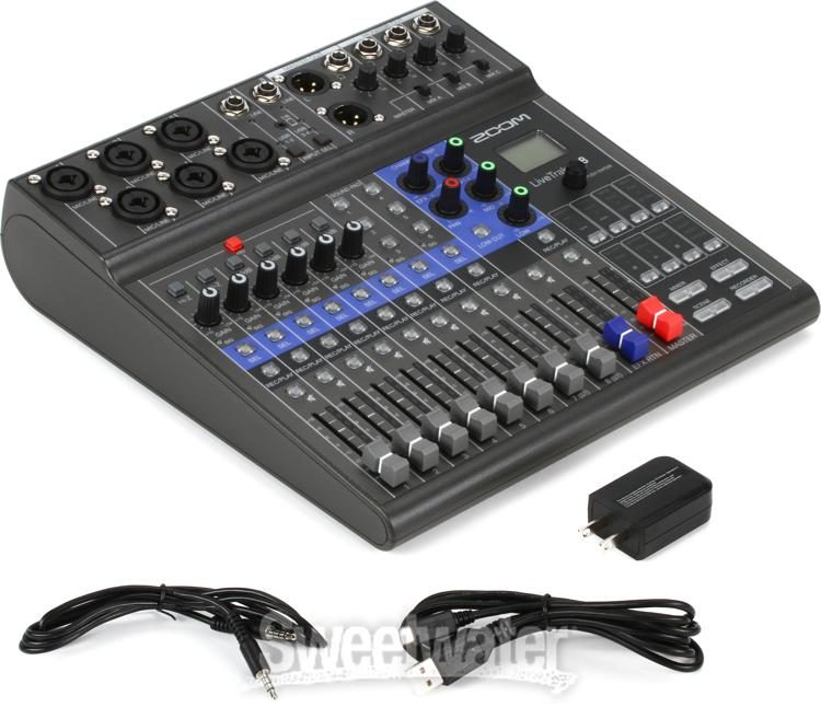 8 Channel Portable Mini Digital Mixing Console Mixer Audio system for  microphone, party,band,company, stage, home, KTV rooms, etc.(Can use Battery  power supply)