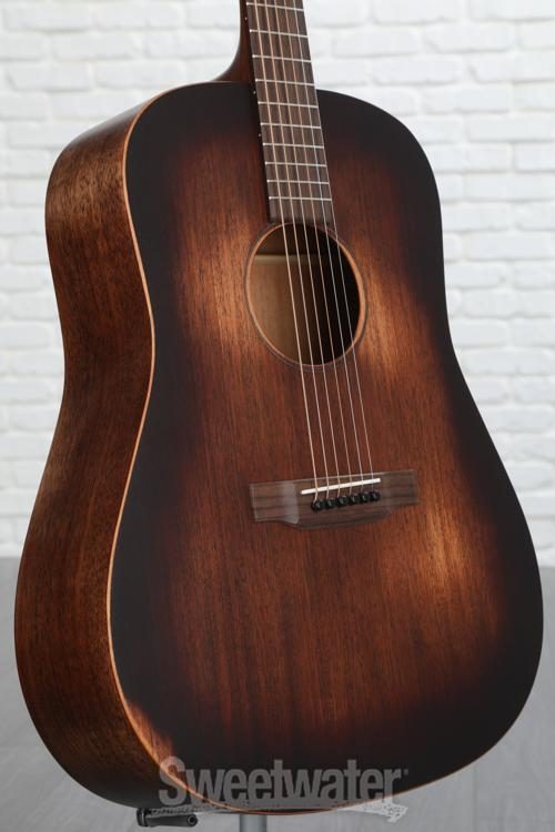 Martin D-15M StreetMaster Acoustic Guitar - Mahogany Burst