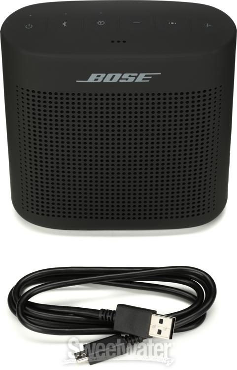 Etablere transfusion ansøge Bose SoundLink Color Bluetooth Speaker II - Soft Black | Sweetwater
