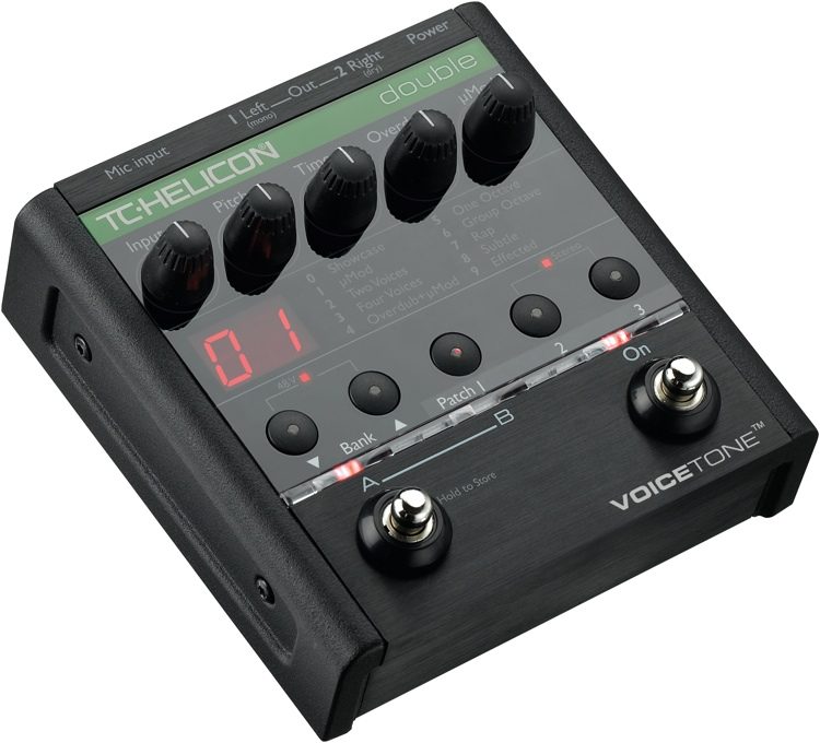 美品　ボーカルエフェクターTC-HELICON Voicetone double TC-Helicon VoiceTone Double Vocal Pedal | zZounds