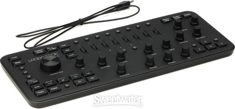 Loupedeck Plus Customizable Editing Console | Sweetwater