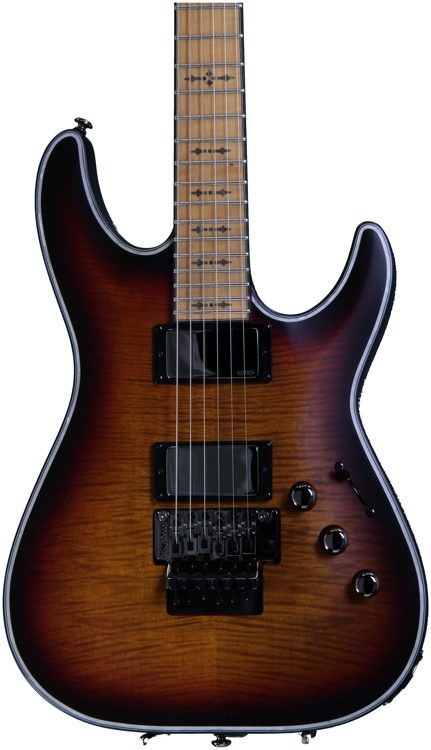 Schecter Hellraiser Extreme C-1 FR - 3-tone Satin Sunburst, MF