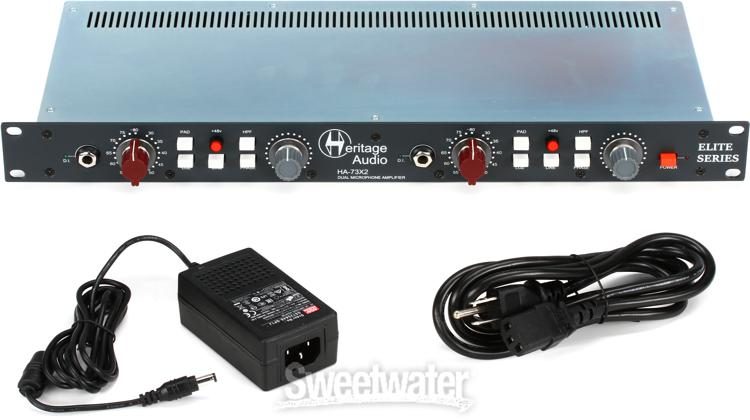 Heritage Audio HA73X2 ELITE 2-channel Microphone Preamp Sweetwater