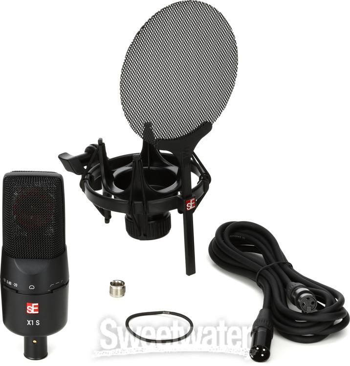 sE Electronics X1 S Vocal Bundle with Shockmount & Pop Filter