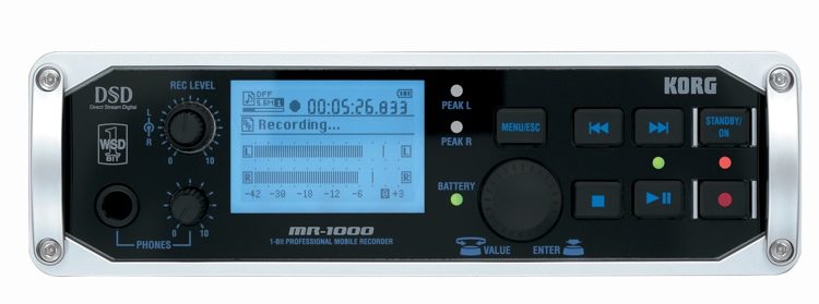 KORG MR-1000 DSD モバイルレコーダー Korg MR-1000 | Sweetwater