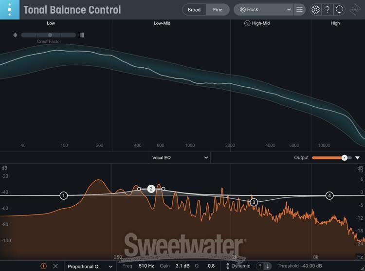 iZotope Tonal Balance Control 2 Mastering Reference Software