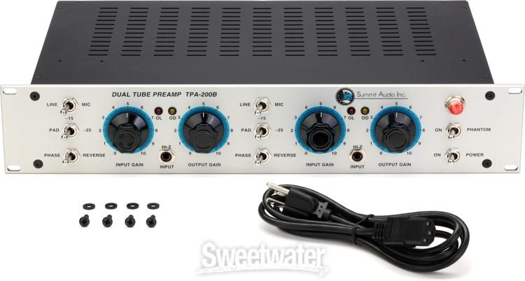 Summit Audio TPA-200B 2-channel Tube Preamp | Sweetwater