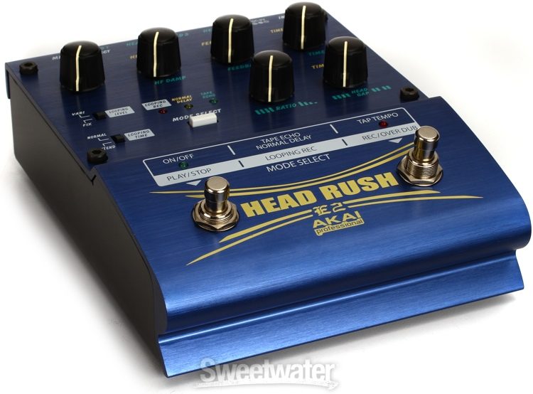 Akai Professional E2 Head Rush Delay/Looper Pedal