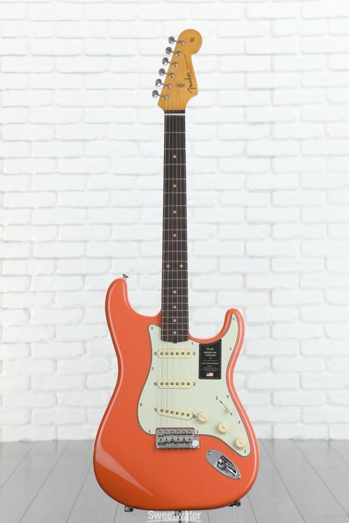 Fender American Vintage II 1961 Stratocaster Electric Guitar - Fiesta Red