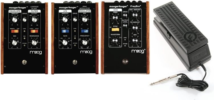 Moog Moogerfooger All-In-One Pack with MF-101, MF-102, and MF-107