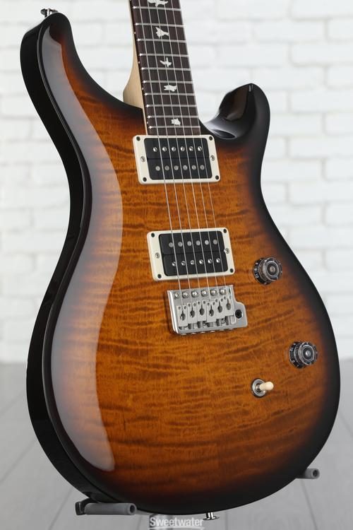 PRS CE 24 Electric Guitar - Black Amber | Sweetwater