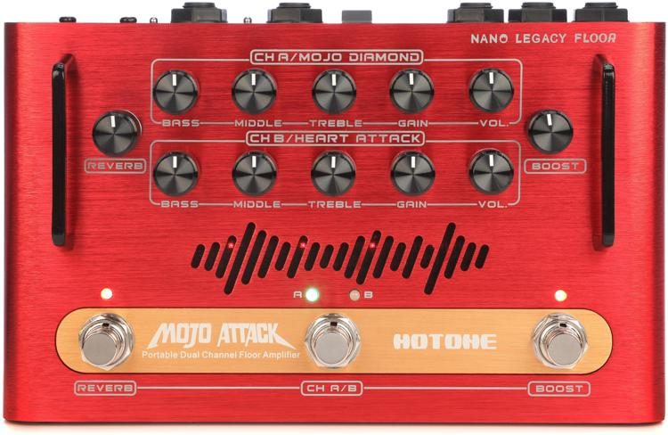 Hotone Mojo Attack 75-watt 2 Channel Floor Amp Reviews | Sweetwater