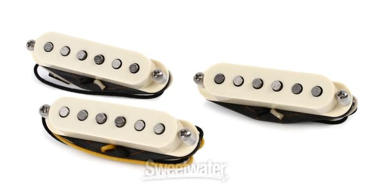 Xotic Raw Vintage 50 Single Coil 3-piece Pickup Set - Aged White