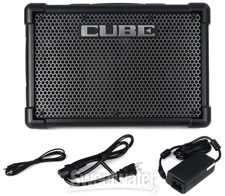 Roland CUBE Street EX 2 x 8-inch 50-watt Battery Powered Combo Amp |  Sweetwater