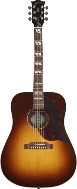 Gibson Acoustic Hummingbird Studio - Walnut Burst Reviews | Sweetwater