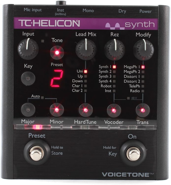 TC-Helicon VoiceTone Synth Reviews | Sweetwater