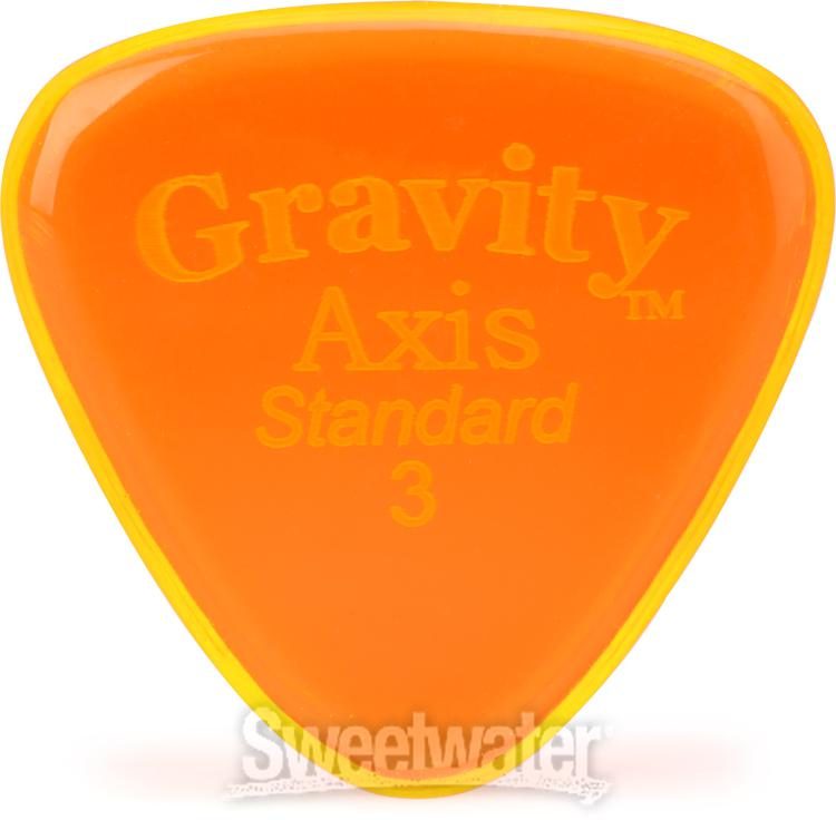 Gravity Picks Axis Guitar Pick - Standard, 3mm | Sweetwater