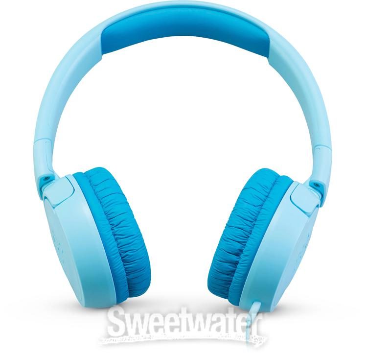 afrikansk stabil mesterværk JBL Lifestyle JR 300 Kids On-Ear Volume-limited Headphones, Blue |  Sweetwater