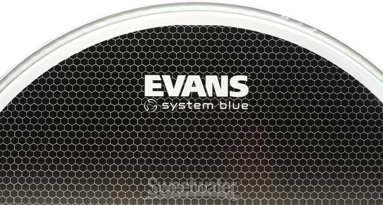 Evans System Blue Marching Tenor Drumhead - 13 inch