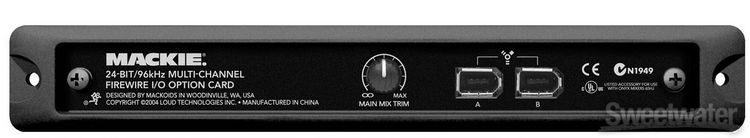 Mackie Onyx FireWire I/O Card | Sweetwater