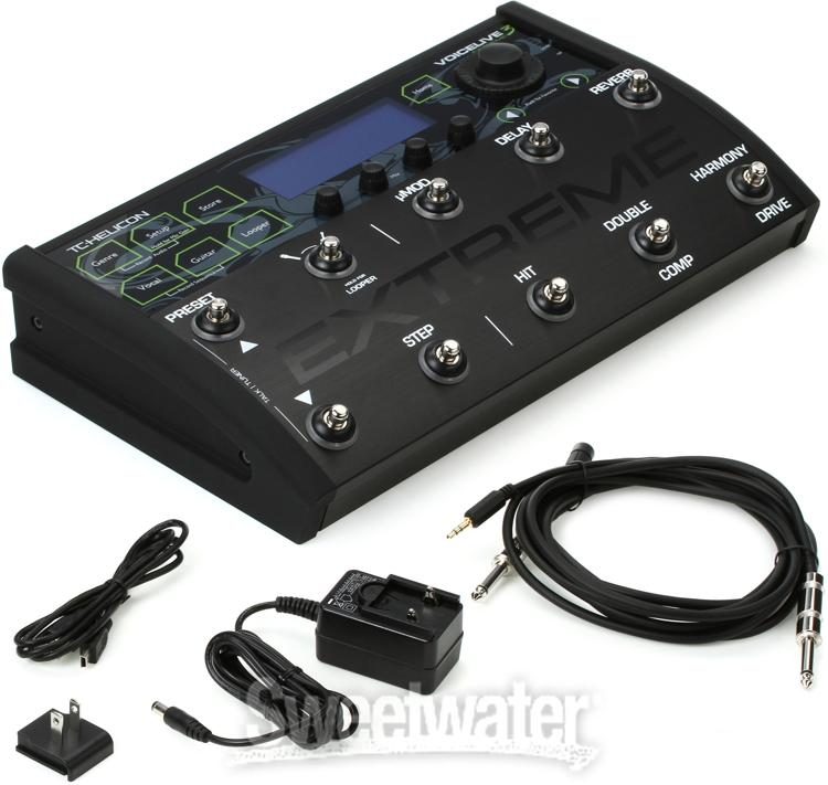 TC-Helicon VoiceLive 3 Extreme Guitar and Vocal Effects Processor 