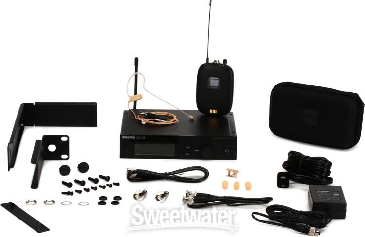 Shure SLXD14/153T Wireless Earset Microphone System - J52 Shure SLXD14/153T Wireless Earset Microphone System - J52