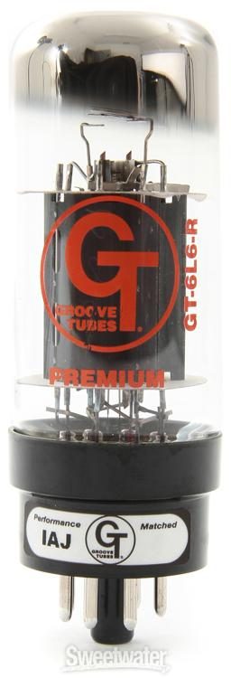 Groove Tubes GT-6L6R Russian Power Tubes - Medium Quartet | Sweetwater