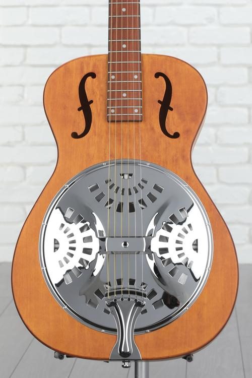 Epiphone Dobro Hound Dog Round Neck Resonator - Vintage Brown